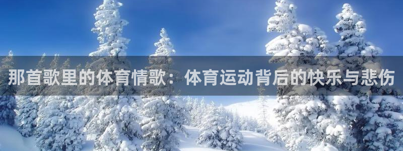 球迷体育网站地址：那首歌里的体育情歌：体育运动背后的快乐与悲伤