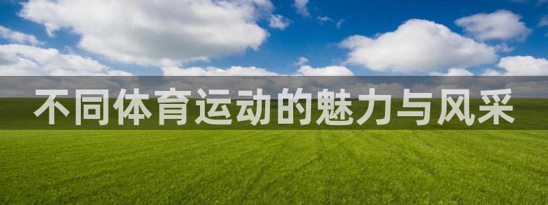 球迷体育app：不同体育运动的魅力与风采